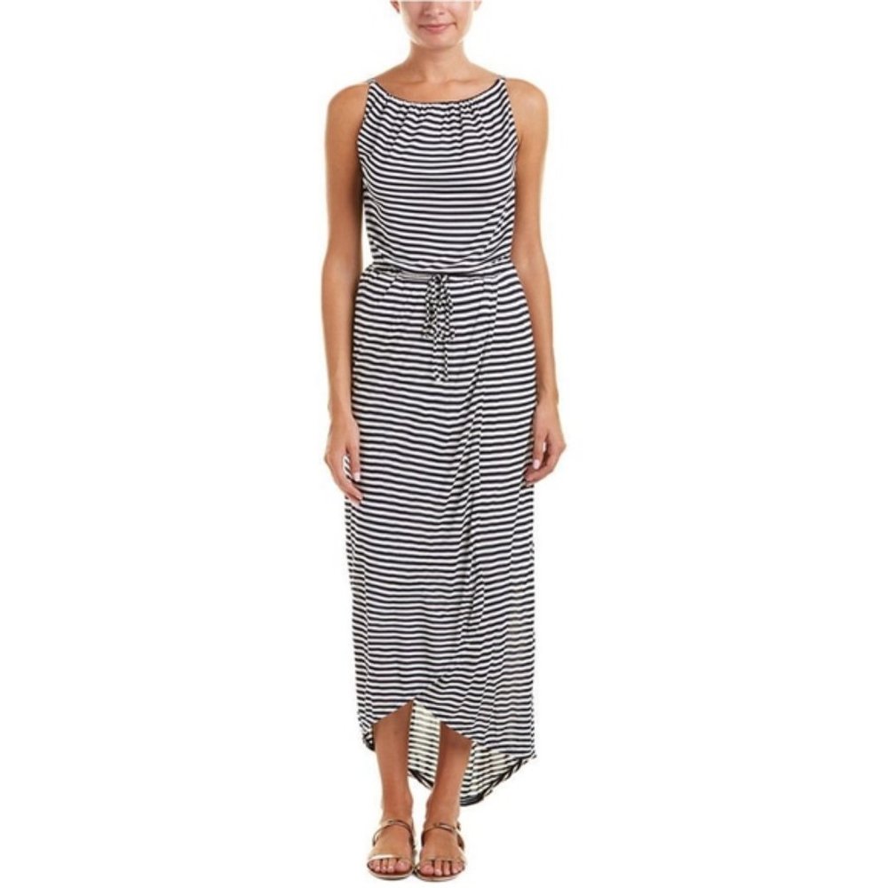 CABI Boat Striped Maxi Dress